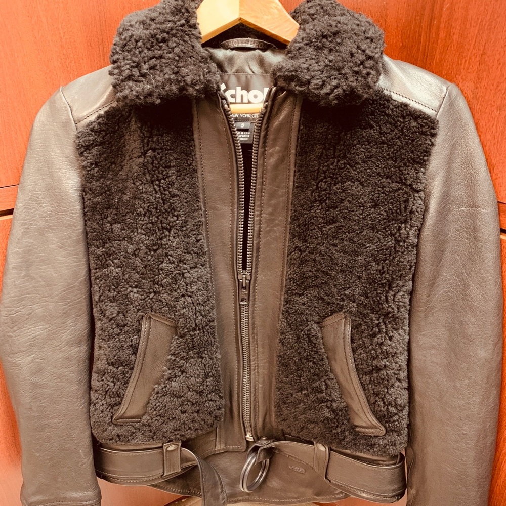 Frye Schott NYC Women’s Grizzly Jacket. NWT